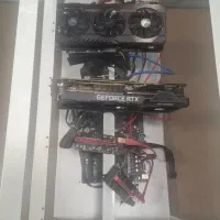 انواع ریگ وکارت گرافیک کارکرده شما تک تعداد