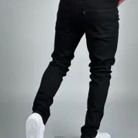 شلوار لی جین راسته مردانه سنگشور آبی و طوسی|لباس|کرمان, |دیوار