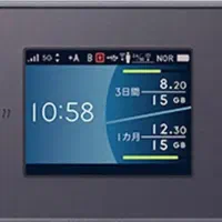 مودم 4G/5G قابل حمل ان ای سی مدلSpeed Wi-Fi 5G X11