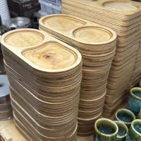 سینی چوبی سرو قهوه عمده