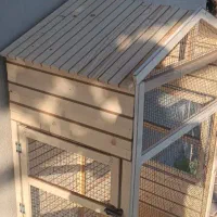 قفس چوبی پرندگان