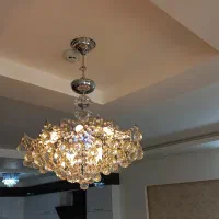 لوستر استیل ۸ شاخه