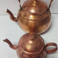 کتری و قوری مسی|قوری، کتری، قهوه‌ساز دستی|تهران, قصر فیروزه ۲|دیوار