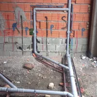 تاسیسات/لوله کشی توکار/لوله کشی نیوپایپ و پوش فیت|خدمات پیشه و مهارت|نوشهر, |دیوار