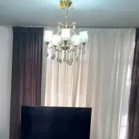 لوستر ۶ شاخه کریستالی