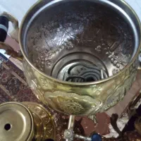 سماور برقی طرح زغالی.۵ لیتری|سماور، چای‌ساز، قهوه‌ساز|خمینی‌شهر, |دیوار