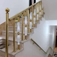 نصب نردهای استیل وساخت پله های پیچ وجوشکاری|مصالح و تجهیزات ساختمان|رشت, گلباغ نماز|دیوار