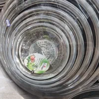 لگن و ابکش استیل ۵تیکه