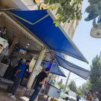 سایبان برقی و دستی