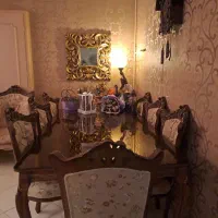 مبل کلاسیک چوب راش باناهارخوری وبوفه ست