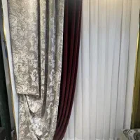 پرده زخیم بدون پشت پرده ای اقساطی|پرده، رانر، رومیزی|مشهد, بهشت|دیوار