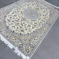 فرش دستباف ۵ متری نایین ۹لا گل ابریشم ۳۸ تومن|فرش|کرج, مشکین‌دشت|دیوار