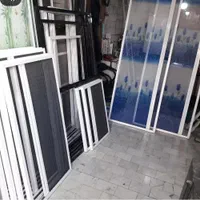 ساخت درب الومینیوم توری پنجره|خدمات پیشه و مهارت|شیراز, پانصد دستگاه ارتش|دیوار