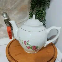 کتری قوری گلسرخی