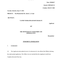 ویزای کانادا/رفع ریجکتی در دادگاه فدرال تضمینی|خدمات حمل و نقل|تهران, الهیه|دیوار