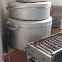 دو عدد قابلمه رستوارنی جنس روی بسیار ضخیم