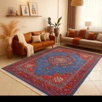 فرش دستباف (بساک) جفت ۶ متری اراک اعلا ۴۰ رج