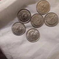 سکه یک ریالی ۲۵۳۴ ۲۵۳۵ ۲۵۳۶ شاهنشاهی  و۱۳۵۷ شمسی|کلکسیون سکه، تمبر، اسکناس|تهران, شهرک غرب|دیوار