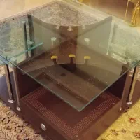 میز بار ام دی اف و چهار عسلی و کشو