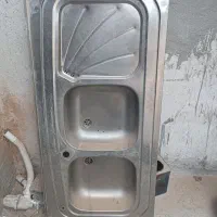 سینک دولگنه با اتصالات