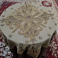 میز خاطره کاملا سالم و تمیز به همراه رومیزی|مبلمان خانگی و میز عسلی|دورود, |دیوار