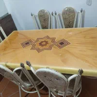 یکدست میز ناهارخوری ۶ نفره|میز و صندلی غذاخوری|شیراز, رکنآباد|دیوار