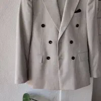 ست کت و شلوار کراپ انگلیسی به شدت نو سایز 44