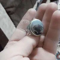 انگشتر شجر قائن گل مشکی|زیورآلات و اکسسوری|قوچان, |دیوار