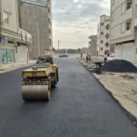 انجام اجراآسفالت گرم سردپخش اکیب اسفالت غلطک اجاره