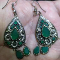 گوشواره قاجاری وزن ۳۵گرم