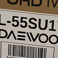 تلوزیون دوو، ۵۵ اینچ، کیفیت 4k|تلویزیون و پروژکتور|اصفهان, شاهزید|دیوار