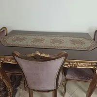 میز ناهار خوری ۴ نفره استیل چوب راش|میز و صندلی غذاخوری|تهران, لویزان|دیوار