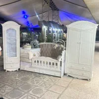 سرویس تخت دومنظوره نوزاد کودک مدل پگاسوز