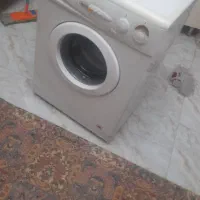 ماشین لباسشویی آبسال دو شیر  کارکرده ولی سالم