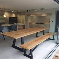 صفحه چوب روس ضخامت ۴ سانت|میز و صندلی غذاخوری|خاوران, |دیوار