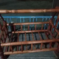 گهواره تمام چوب|تخت و صندلی بچه|اردبیل, |دیوار