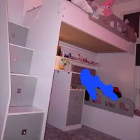 تخته دوطبقه کاملا سالم