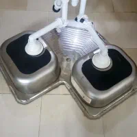 سینک کنجی سینک سه گوش (استیل البرز)|آب‌چکان و نظم‌دهنده ظروف|تهران, وصفنارد|دیوار