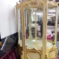 ویترین چوبی منبت کاری