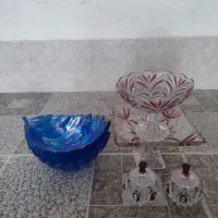 جامیوه‌ وجایشیرینی وکاسه مدل برگی قدیمی