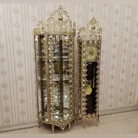 بوفه میز ال سی دی برنزی