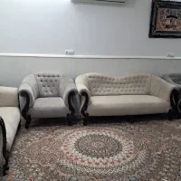 مبل راحتی ۷نفره  سفارشی ساخته شده|مبلمان خانگی و میز عسلی|قم, شهرک توانیر|دیوار
