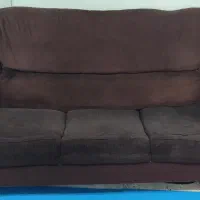مبل سلطنتی ۷نفره واشانتیون مبل ۵نفره قهوه ای راحتی|مبلمان خانگی و میز عسلی|تهران, خانی‌آباد|دیوار