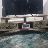 میز تلویزیون سنتی چوبی