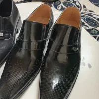 کفش مردانه مجلسی چرم نو سایز چهل و یک