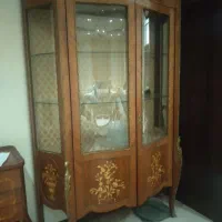 ویترین تمام چوب معرق