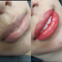 مدل برای شیدلب روسی،تینت لب دائمی،کانتور لب