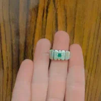 انگشتر زمرد|جواهرات|اصفهان, خوراسگان|دیوار