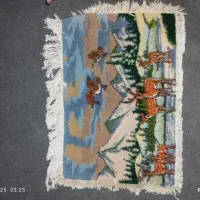 تابلو فرش دستباف زینتی|تابلو فرش|ملکان, |دیوار