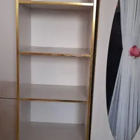 کتابخونه شلف مناسب برای کتاب لوازم آرایش لباس و...